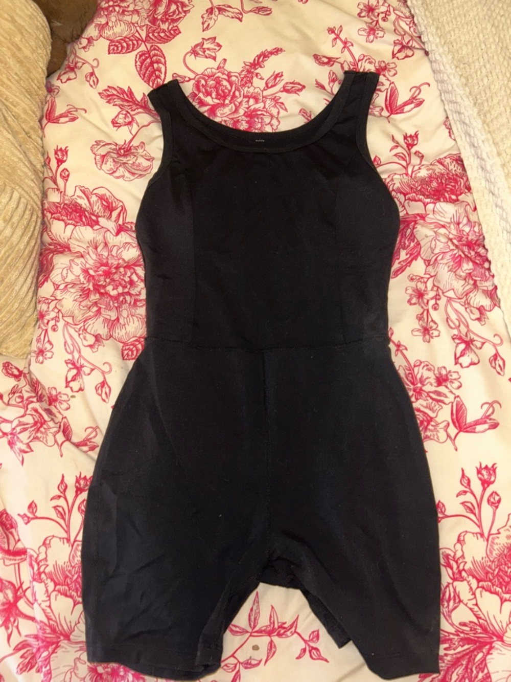 Black active Romper